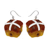 Hot Cross Cravings Drop Earrings