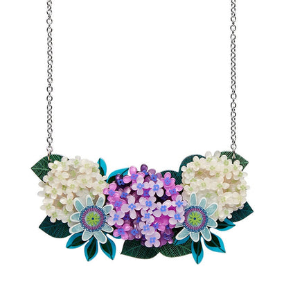 Floral Symphony Necklace  -  Erstwilder  -  Quirky Resin and Enamel Accessories