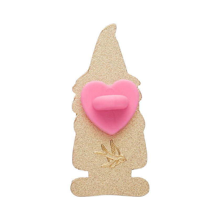 There’s No Place Like Gnome Enamel Pin  -  Erstwilder  -  Quirky Resin and Enamel Accessories