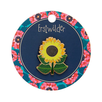 Sunshine & Smiles Enamel Pin  -  Erstwilder  -  Quirky Resin and Enamel Accessories