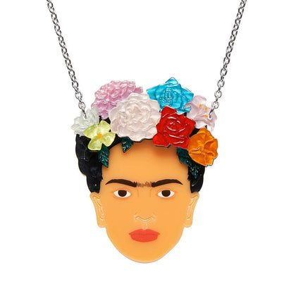 My Own Muse Frida Necklace (IMPERFECT)  -  Erstwilder  -  Quirky Resin and Enamel Accessories