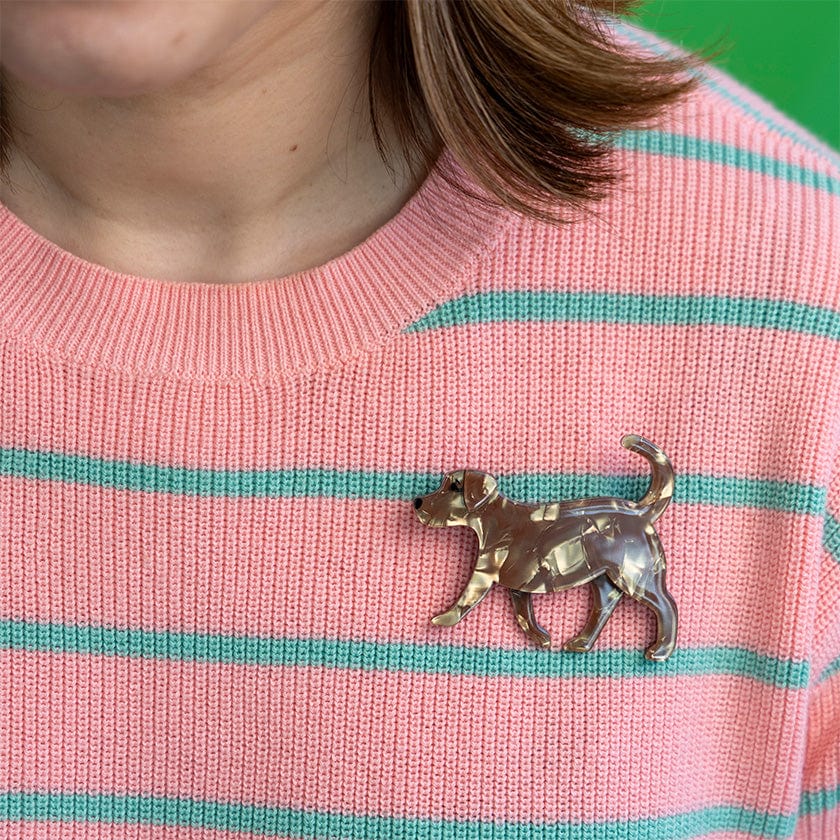 Goldie Fawn Brooch  -  Erstwilder  -  Quirky Resin and Enamel Accessories