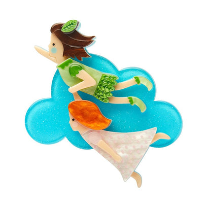 Never Grow Up Brooch (IMPERFECT)  -  Erstwilder  -  Quirky Resin and Enamel Accessories