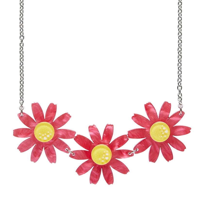 Daisy Chain Necklace  -  Erstwilder  -  Quirky Resin and Enamel Accessories