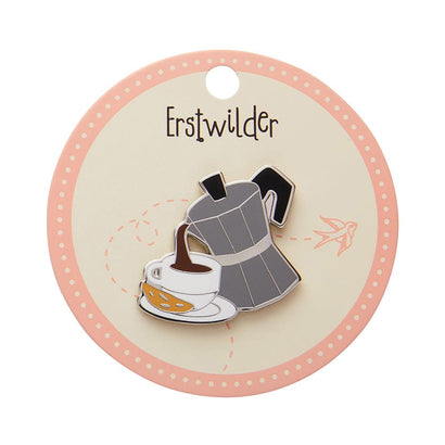 Buongiorno Enamel Pin  -  Erstwilder  -  Quirky Resin and Enamel Accessories