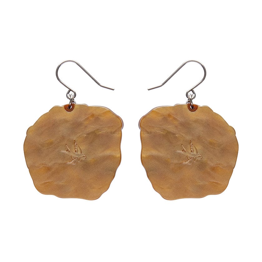 Hot Cross Cravings Drop Earrings  -  Erstwilder  -  Quirky Resin and Enamel Accessories