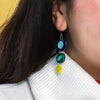 Cute As A Button Drop Earrings