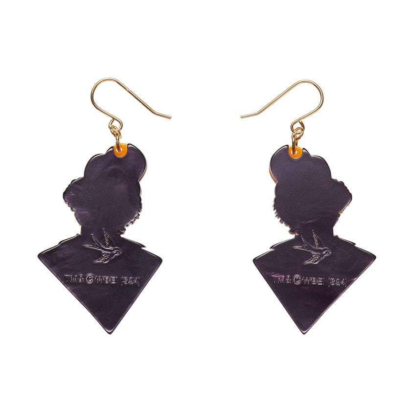 Mr Wonka Drop Earrings  -  Erstwilder  -  Quirky Resin and Enamel Accessories