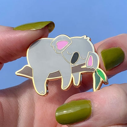 Parker the Koala Enamel Pin  -  Erstwilder  -  Quirky Resin and Enamel Accessories