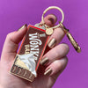 Winning Wonka Bar Enamel Key Ring