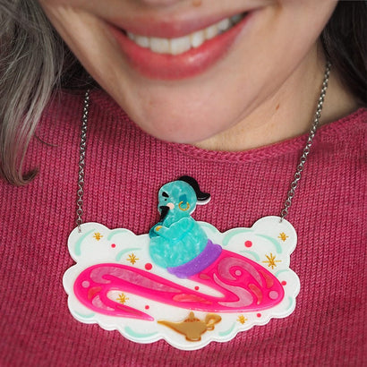 To Be Free Necklace (IMPERFECT)  -  Erstwilder  -  Quirky Resin and Enamel Accessories