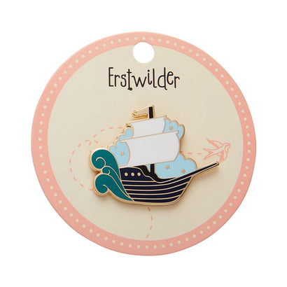 Seafarer Enamel Pin  -  Erstwilder  -  Quirky Resin and Enamel Accessories