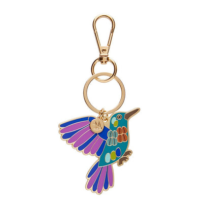 Humming Harmony Enamel Keyring  -  Erstwilder  -  Quirky Resin and Enamel Accessories