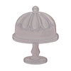 Classic Cake Stand Mini Brooch - Silver