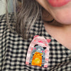 Chinny Chin Chins Brooch