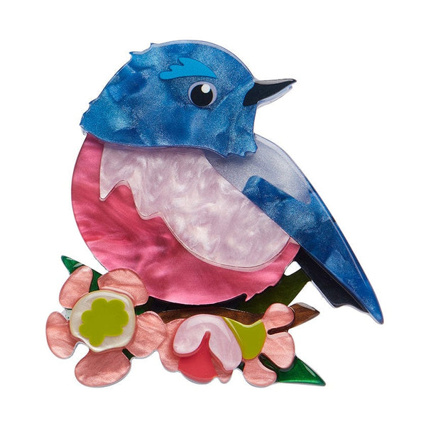 RARA AVIS online bird Robin brooch