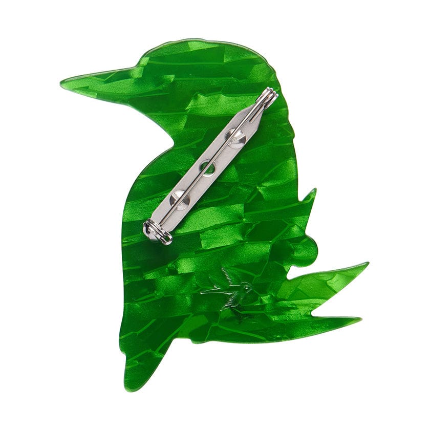 Kirby the Kookaburra Brooch  -  Erstwilder  -  Quirky Resin and Enamel Accessories