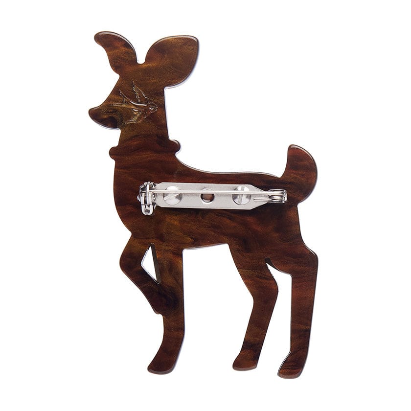 Penny the Deer Brooch  -  Erstwilder  -  Quirky Resin and Enamel Accessories