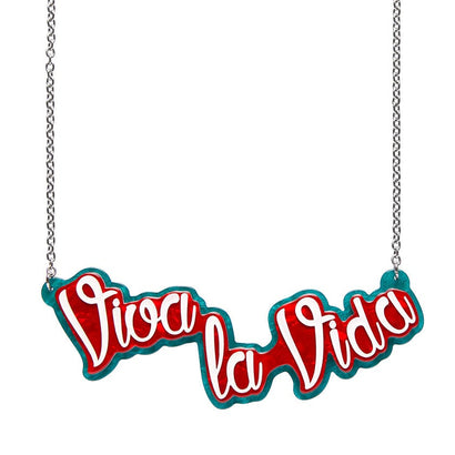 Viva La Vida Necklace (IMPERFECT)  -  Erstwilder  -  Quirky Resin and Enamel Accessories