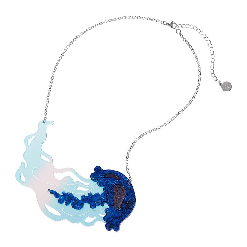 Slippin’ Under Necklace  -  Erstwilder  -  Quirky Resin and Enamel Accessories