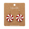 Lollies Drop Earrings - Red