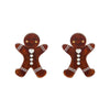 Gingerbread Man Stud Earrings