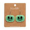 Jack O Lantern Drop Earrings - Glow in the Dark