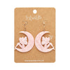 Fairy Moon Drop Earrings - Pink