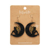 Fairy Moon Drop Essential Earrings - Black