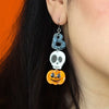 Boo Drop Earrings - Multi