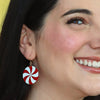 Lollies Drop Earrings - Red