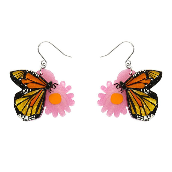 A Butterfly Named Flutter Drop Earrings Erstwilder