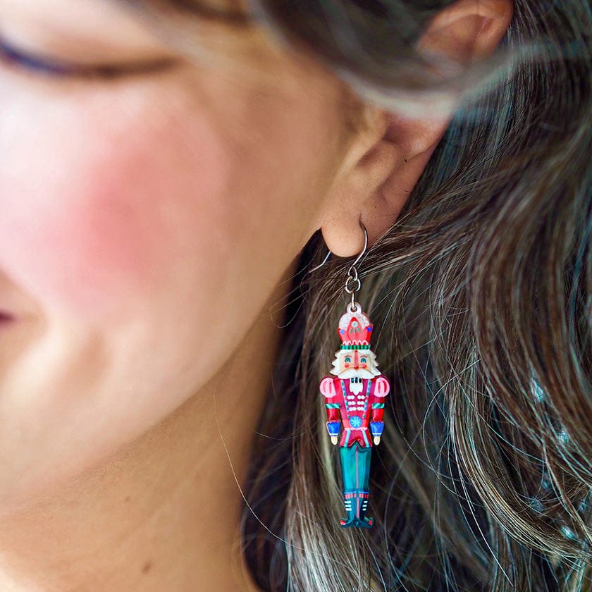 Promised Prince Drop Earrings  -  Erstwilder  -  Quirky Resin and Enamel Accessories