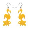 Let's Flamingle Drop Earrings