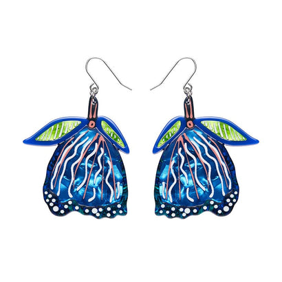 Fabled Flowering Gum Drop Earrings  -  Erstwilder  -  Quirky Resin and Enamel Accessories