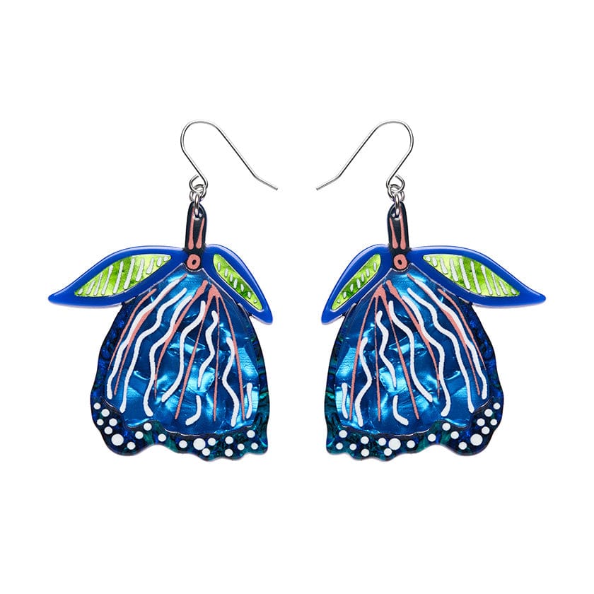 Fabled Flowering Gum Drop Earrings  -  Erstwilder  -  Quirky Resin and Enamel Accessories