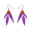 Gainful Gum Leaves Drop Earrings