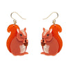 Cheeky Squirrel Drop Earrings