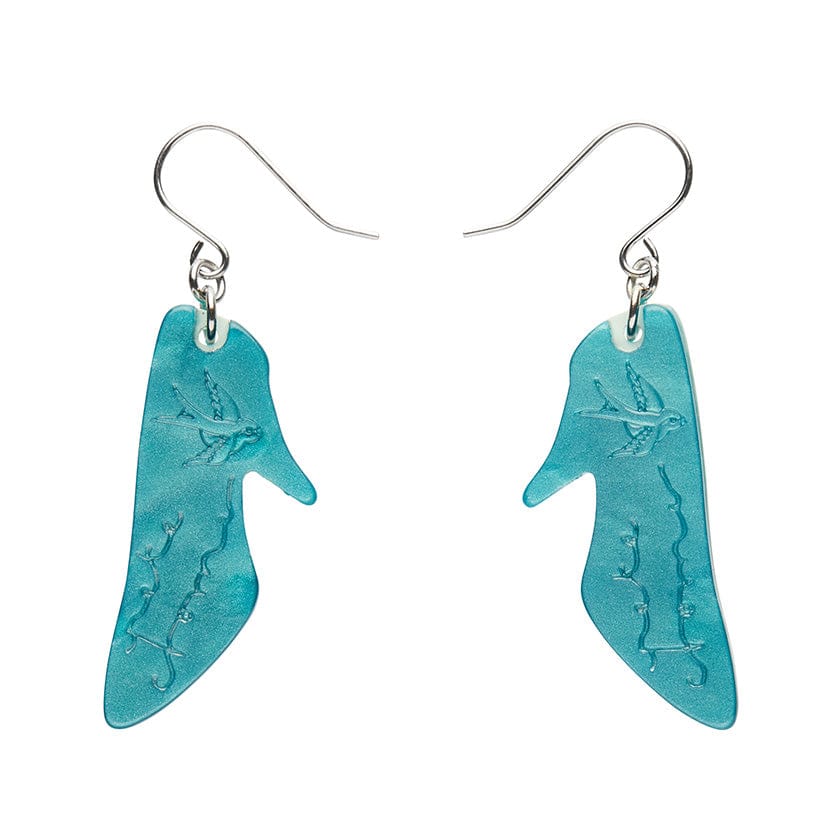 If the Shoe Fits Drop Earrings  -  Erstwilder  -  Quirky Resin and Enamel Accessories