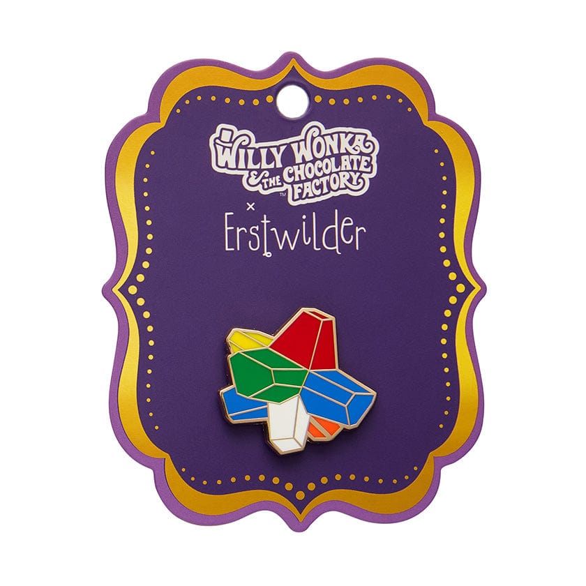 Everlasting Gobstopper Enamel Pin  -  Erstwilder  -  Quirky Resin and Enamel Accessories