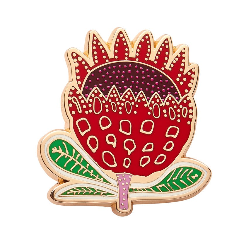 Prophetic Protea Enamel Pin – Erstwilder