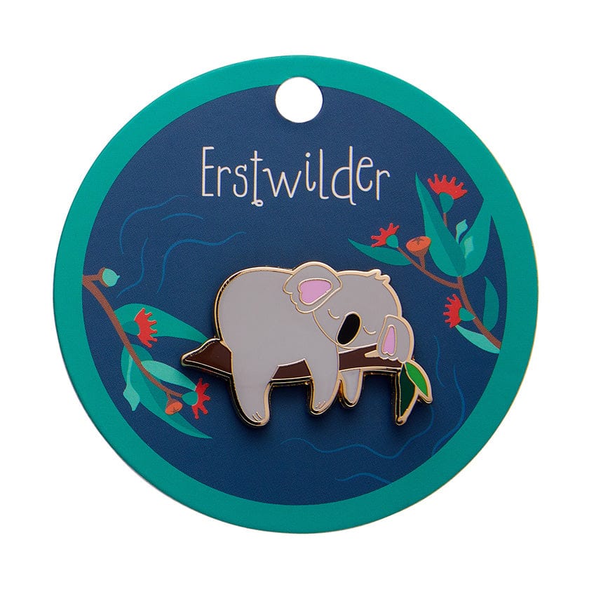 Parker the Koala Enamel Pin  -  Erstwilder  -  Quirky Resin and Enamel Accessories