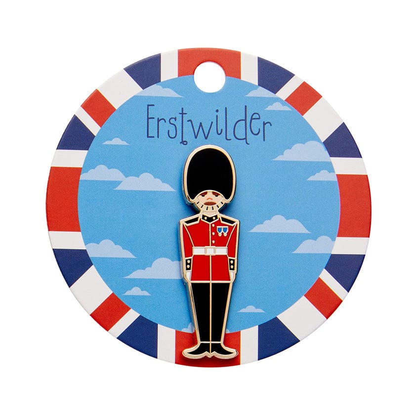 Changing of the Guard Enamel Pin  -  Erstwilder  -  Quirky Resin and Enamel Accessories