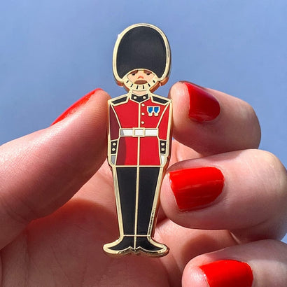 Changing of the Guard Enamel Pin  -  Erstwilder  -  Quirky Resin and Enamel Accessories