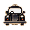 Black Cab Enamel Pin