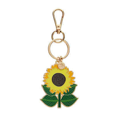 Sunshine & Smiles Enamel Keyring  -  Erstwilder  -  Quirky Resin and Enamel Accessories