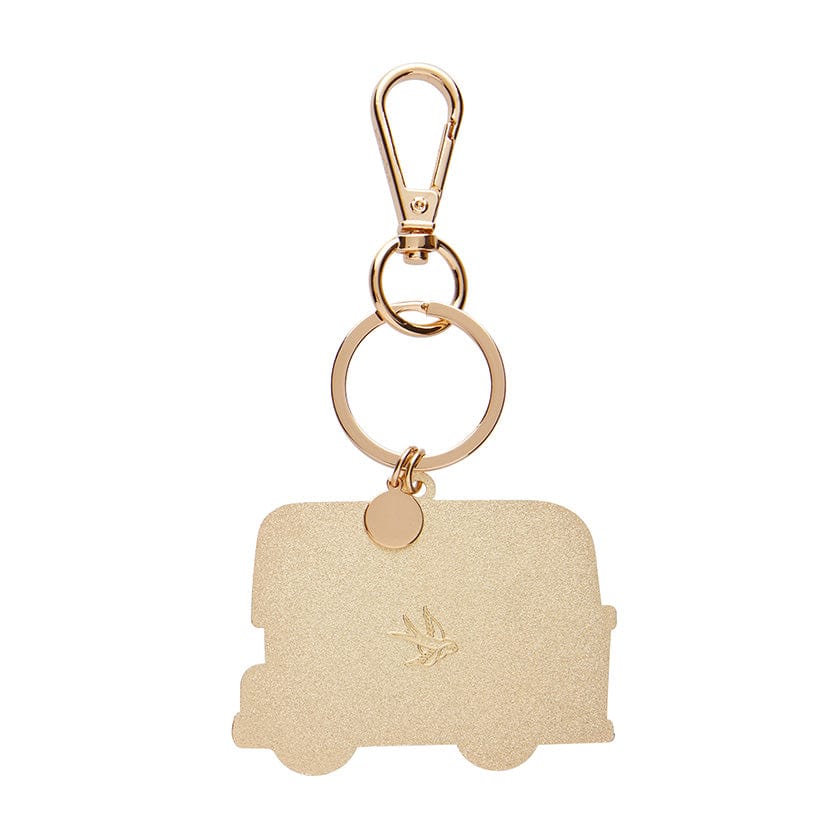 Double-Decker Enamel Key Ring  -  Erstwilder  -  Quirky Resin and Enamel Accessories