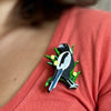 Max the Magpie Brooch