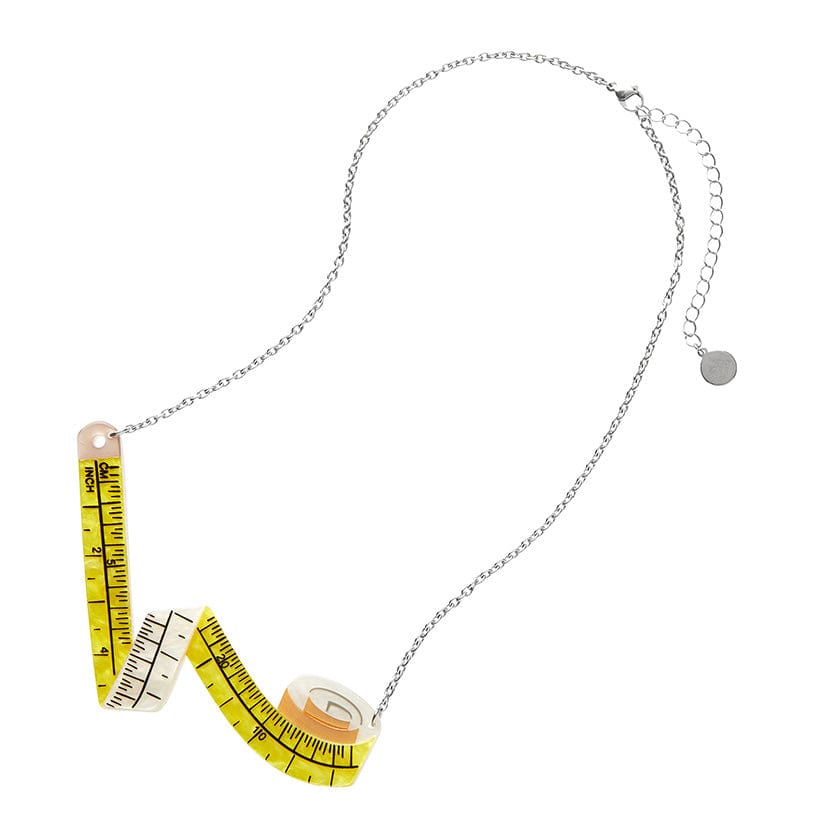 Measure Up Necklace  -  Erstwilder  -  Quirky Resin and Enamel Accessories