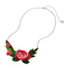 Crimson Bouquet Necklace